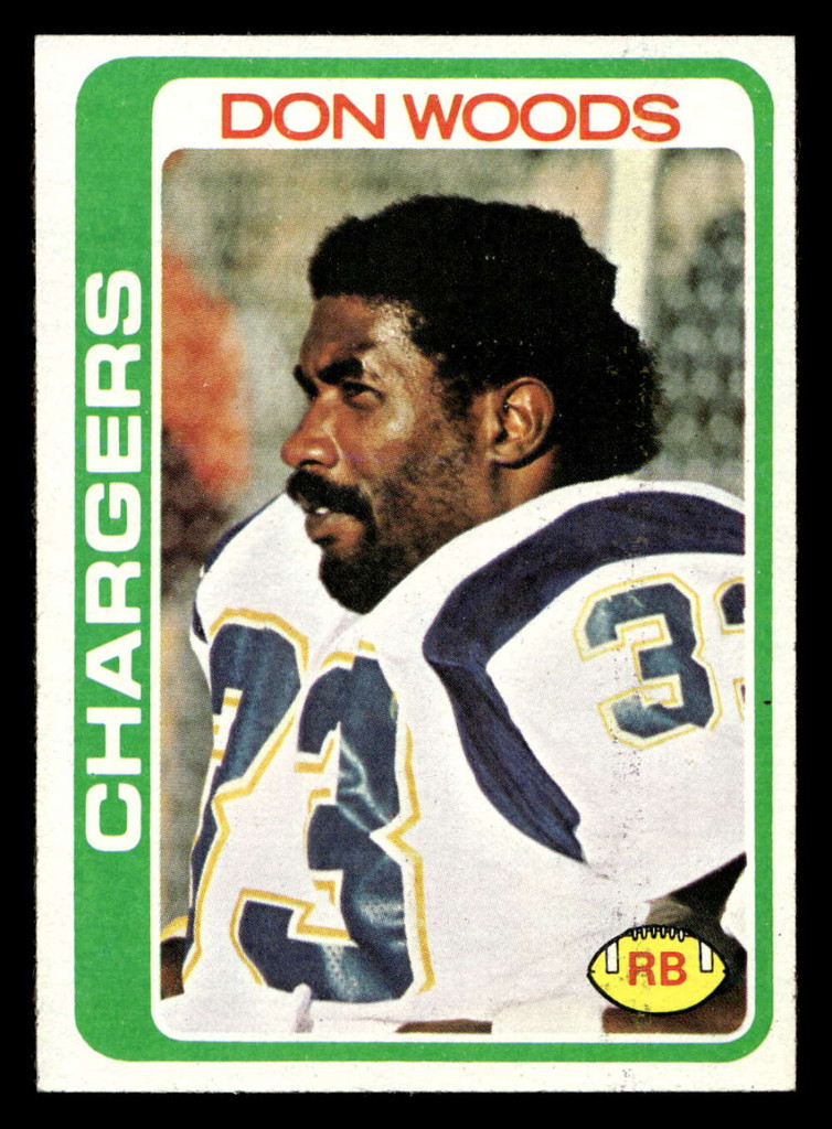 1978 Topps #459 Don Woods Near Mint  ID: 506033