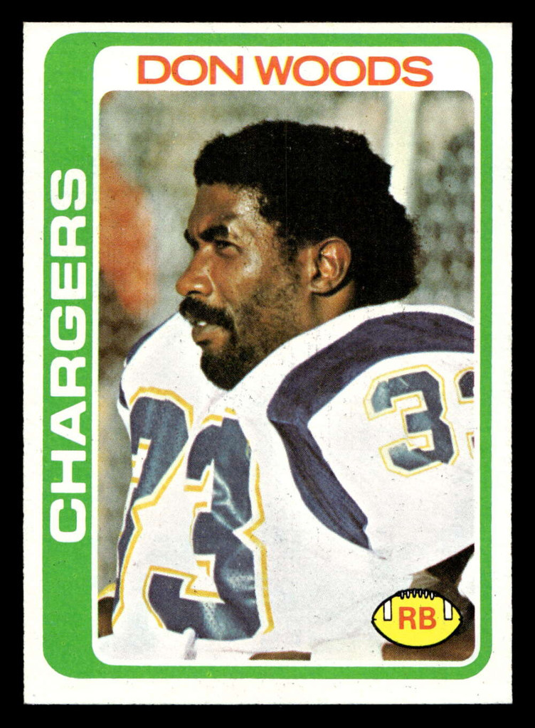 1978 Topps #459 Don Woods Near Mint  ID: 506034
