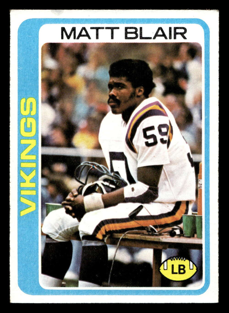 1978 Topps #469 Matt Blair Ex-Mint 