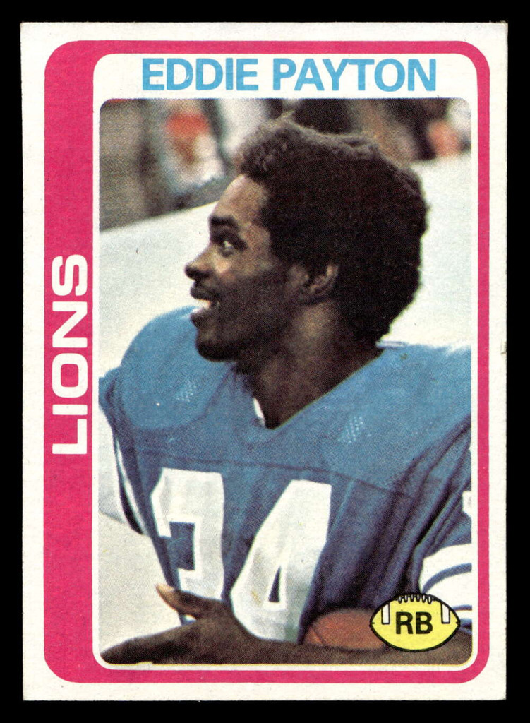 1978 Topps #487 Eddie Payton Ex-Mint RC Rookie  ID: 506155