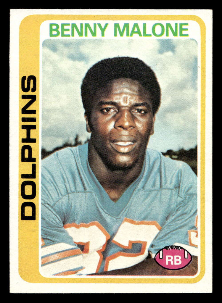 1978 Topps #493 Benny Malone Near Mint 