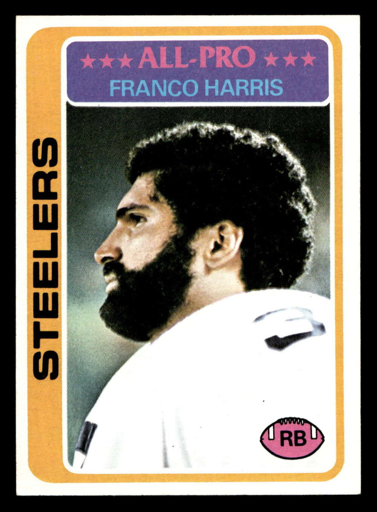 1978 Topps #500 Franco Harris Ex-Mint  ID: 506216