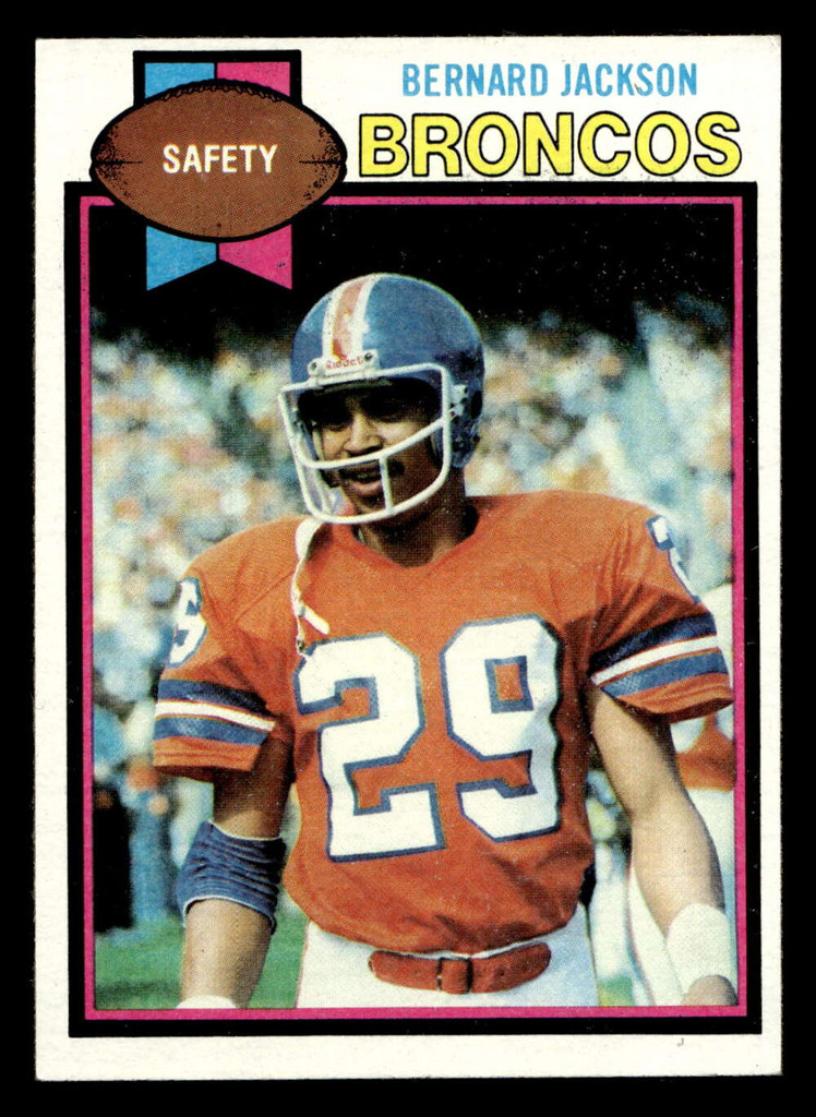 1979 Topps #12 Bernard Jackson Excellent 