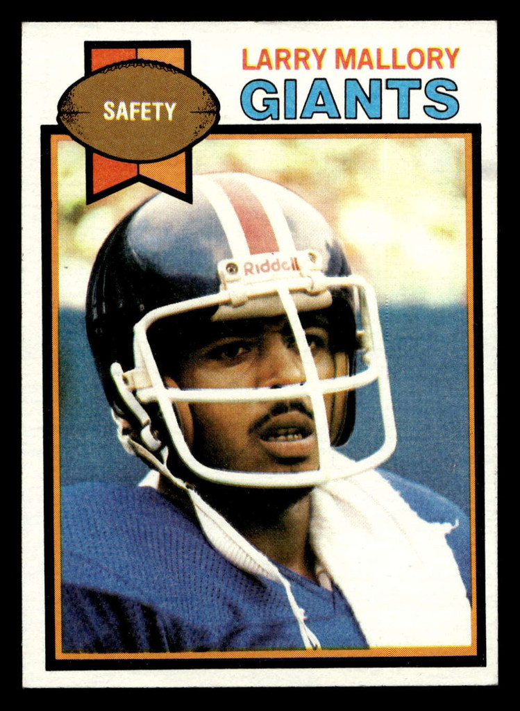 1979 Topps #62 Larry Mallory Ex-Mint  ID: 506521