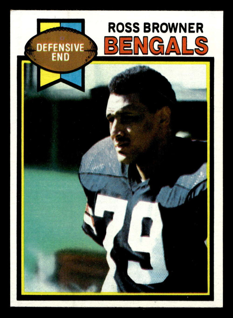 1979 Topps #135 Ross Browner Ex-Mint RC Rookie 