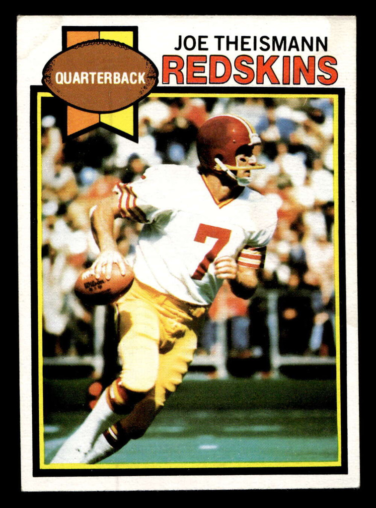 1979 Topps #155 Joe Theismann Very Good  ID: 506761