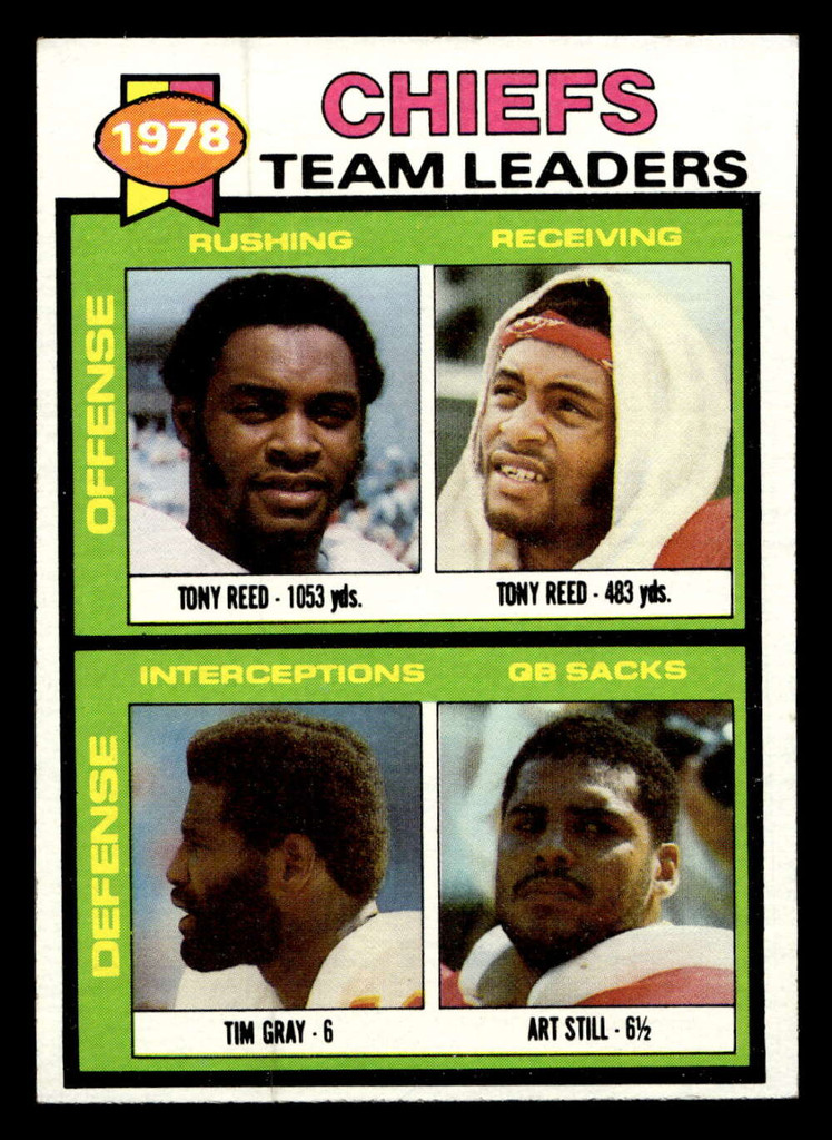 1979 Topps #207 Tony Reed/Tim Gray/Art Still TL Ex-Mint 