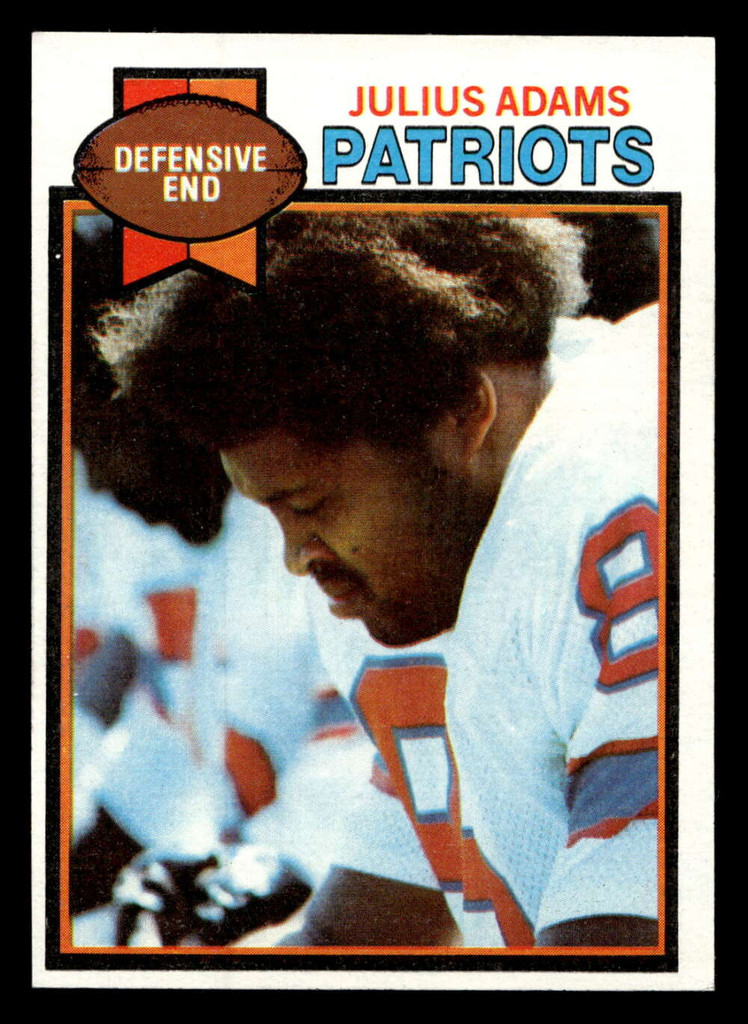 1979 Topps #242 Julius Adams Near Mint  ID: 507042