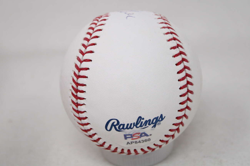 Vida Blue Baseball PSA/DNA Authenticated Auto Signed Oakland A's