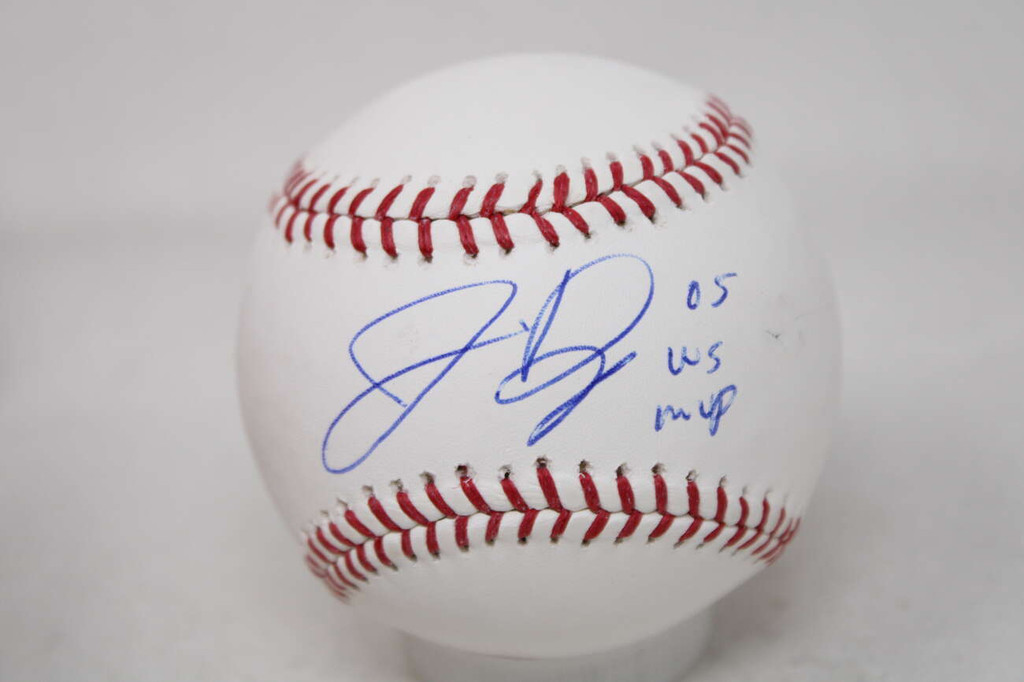 Jermaine Dye Baseball MLB Authenticated Signed White Sox 05 WS MVP