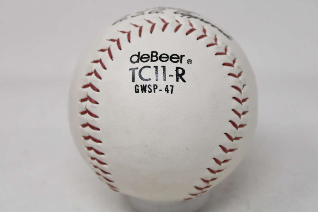 Hank Aaron Softball PSA/DNA Authentication Signed Braves