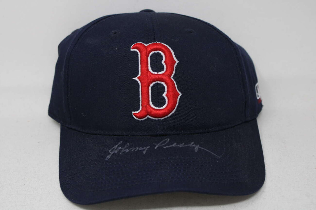 Johnny Pesky Signed Hat Cap PSA/DNA Team MLB Adjustable Red Sox