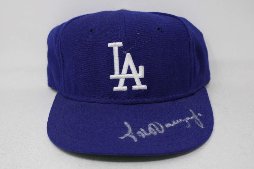 Fernando Valenzuela Signed Hat Cap PSA/DNA New Era 7 3/8 Dodgers ID: 507182