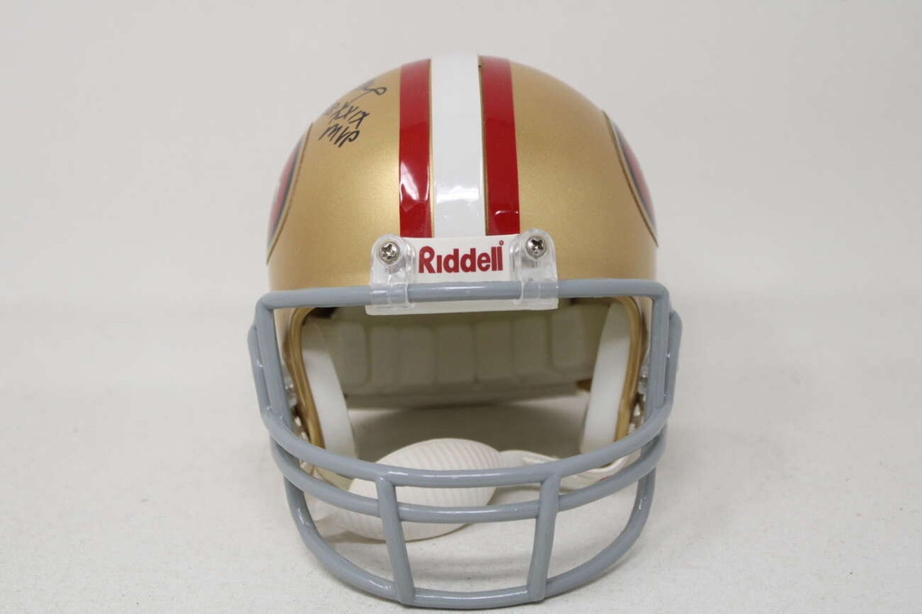 Steve Young San Francisco 49ers PSA/DNA Signed Mini Helmet SB XXIX MVP