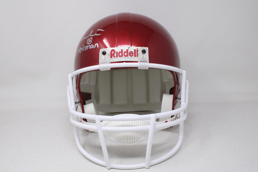 Billy Sims Steve Owens Jason White Heisman Full Size Helmet Signed PSA/DNA Sooners