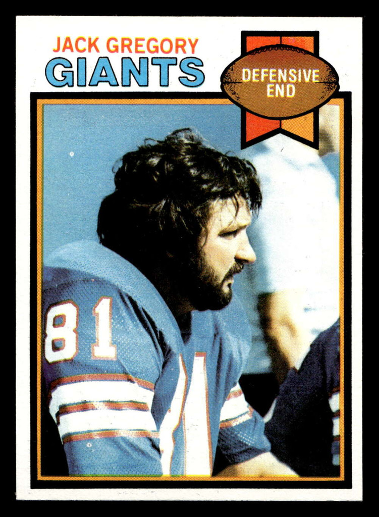 1979 Topps #291 Jack Gregory Near Mint+ 