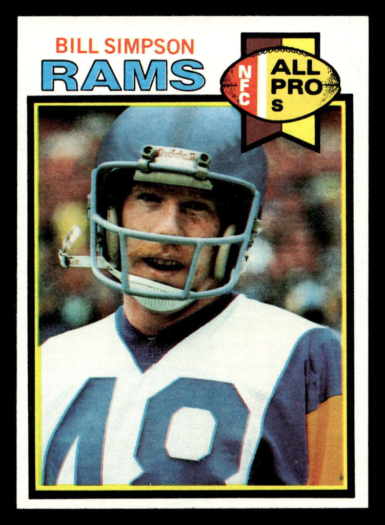 1979 Topps #312 Bill Simpson AP Near Mint+ 