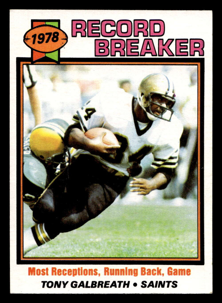 1979 Topps #332 Tony Galbreath RB Near Mint  ID: 507612