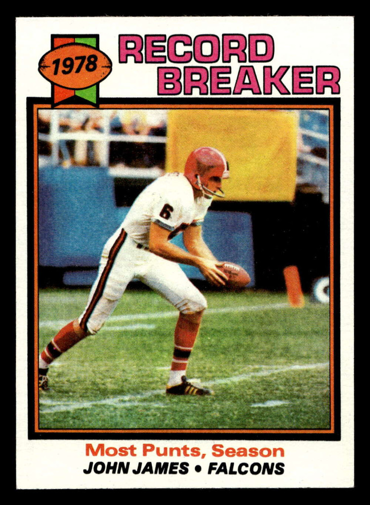1979 Topps #334 John James RB Near Mint  ID: 507620