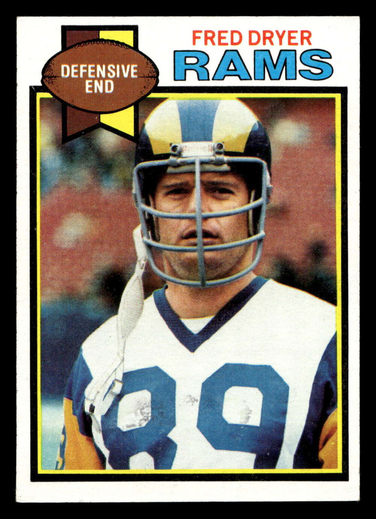 1979 Topps #453 Fred Dryer Ex-Mint  ID: 508147