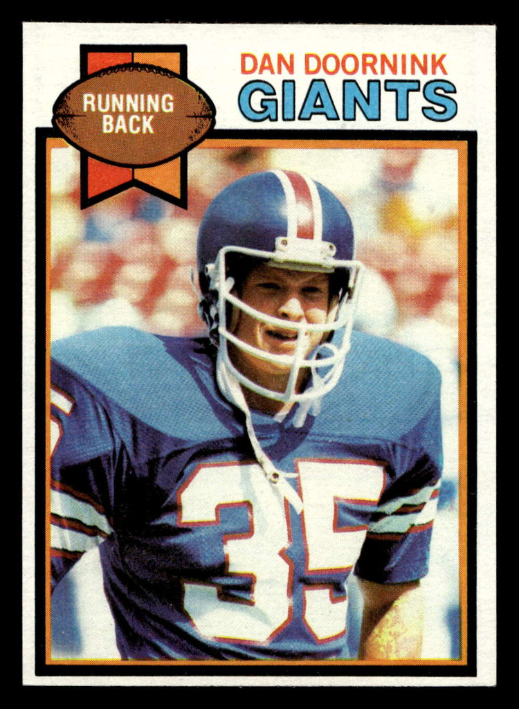 1979 Topps #492 Dan Doornink Near Mint  ID: 508312