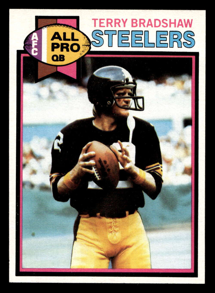 1979 Topps #500 Terry Bradshaw UER Near Mint+  ID: 508343