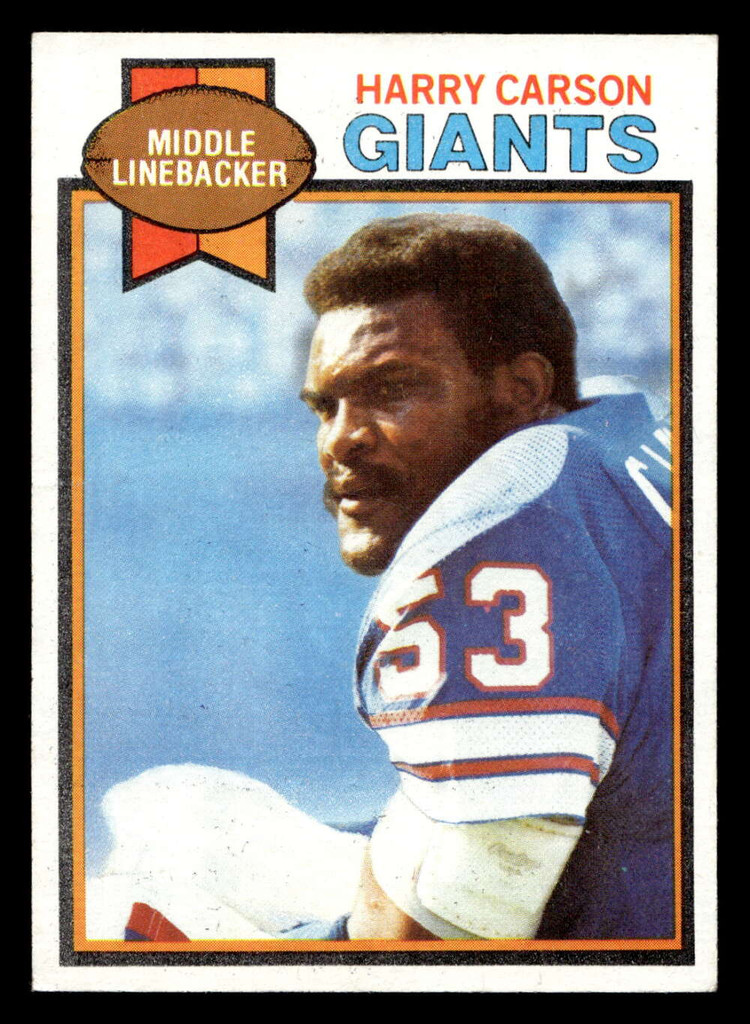 1979 Topps #515 Harry Carson Ex-Mint  ID: 508411