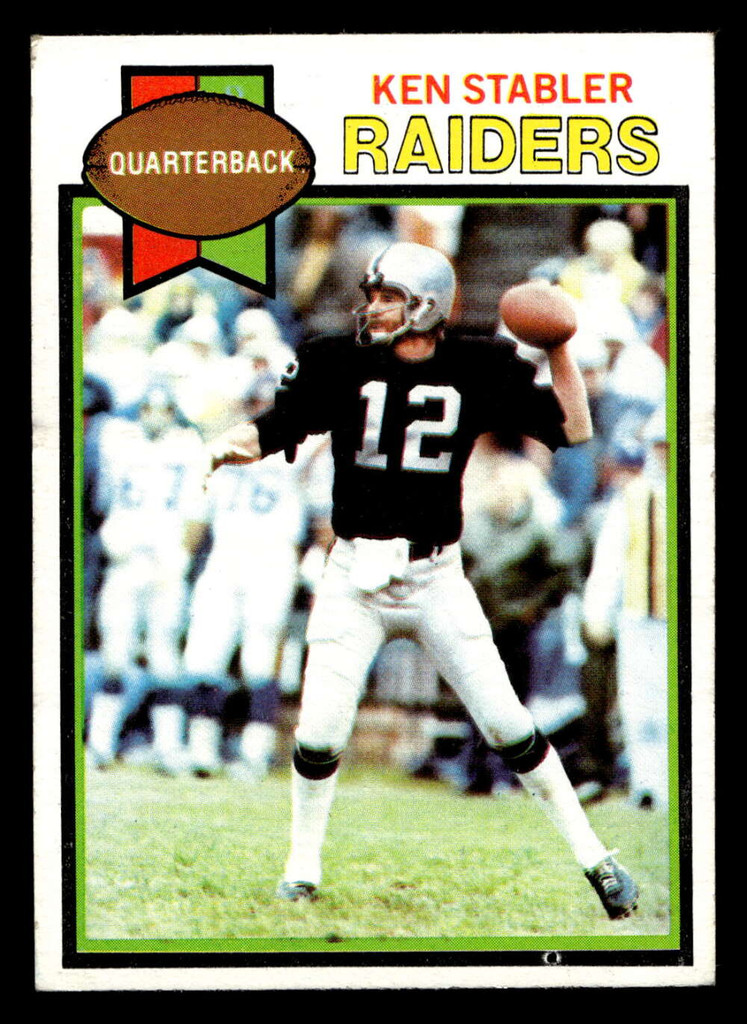 1979 Topps #520 Ken Stabler Very Good  ID: 508432