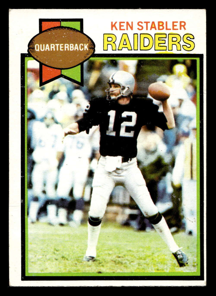 1979 Topps #520 Ken Stabler Very Good  ID: 508434