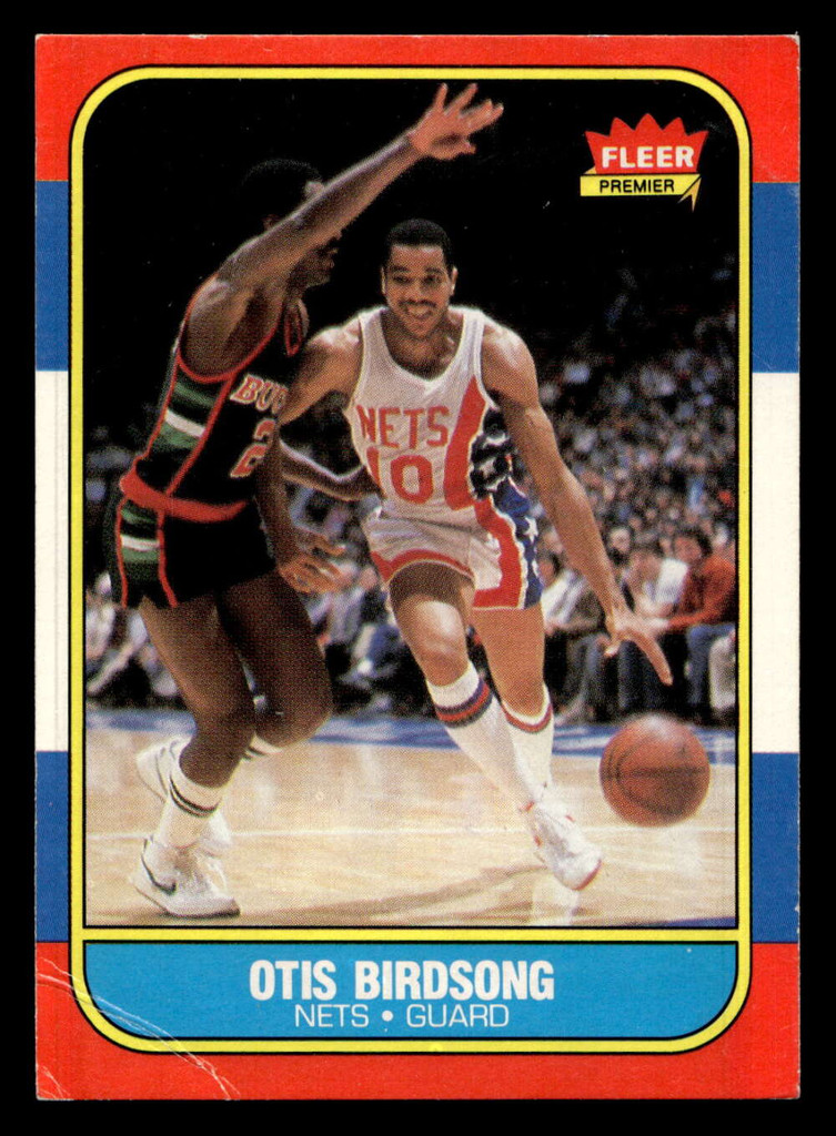 1986-87 Fleer #10 Otis Birdsong Very Good Crease 