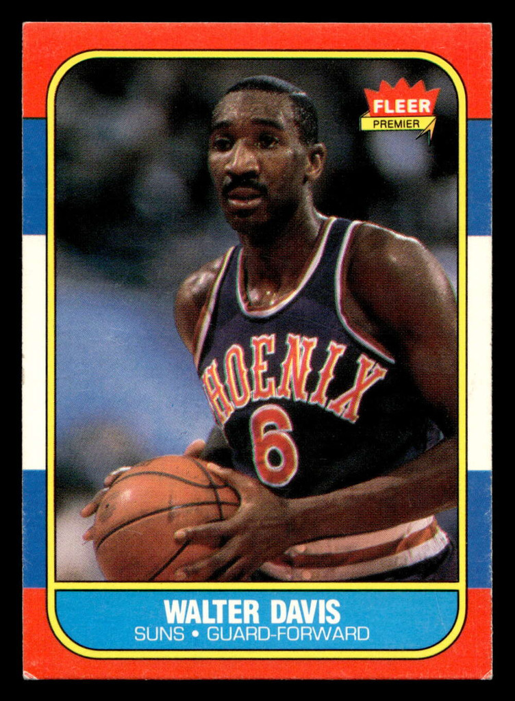 1986-87 Fleer #23 Walter Davis Excellent+ Basketball  ID: 508569
