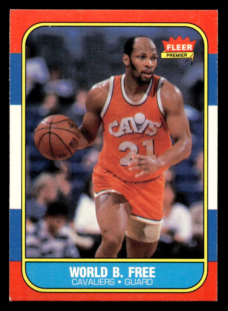 1986-87 Fleer #35 World B. Free Ex-Mint Basketball  ID: 508610
