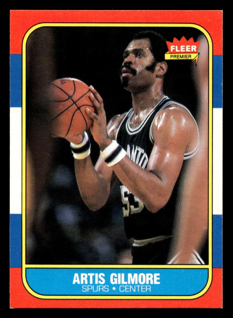 1986-87 Fleer #37 Artis Gilmore Near Mint Basketball  ID: 508629