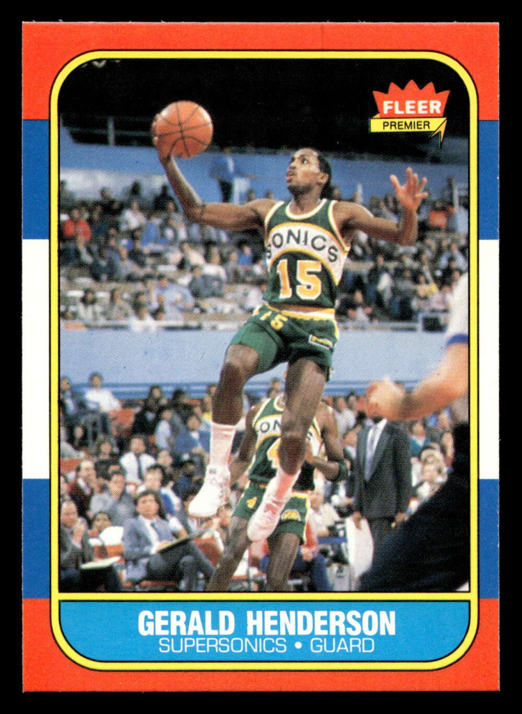 1986-87 Fleer #45 Gerald Henderson NM-Mint Basketball  ID: 508686