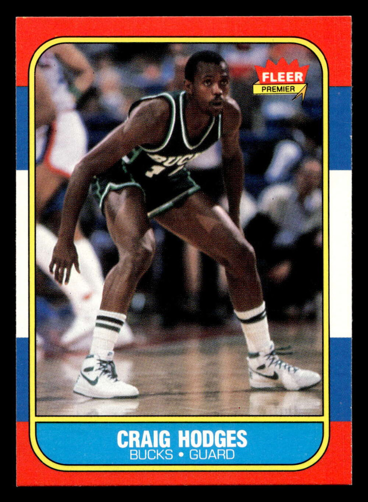 1986-87 Fleer #47 Craig Hodges Near Mint+ RC Rookie Basketball  ID: 508702
