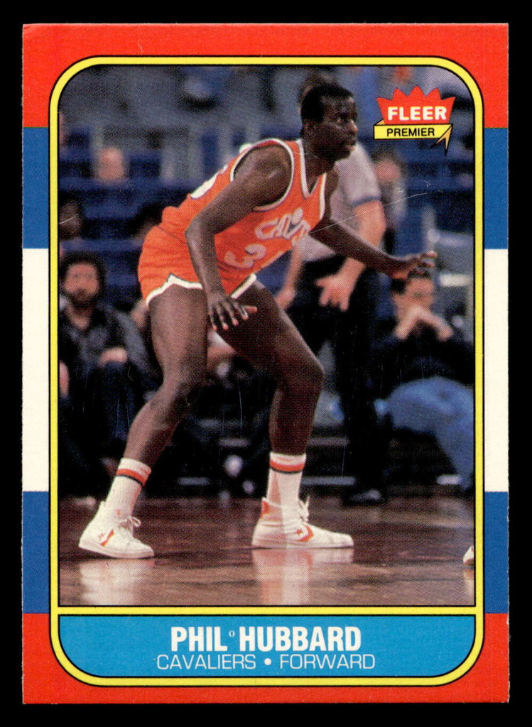 1986-87 Fleer #48 Phil Hubbard Excellent+ Basketball  ID: 508709