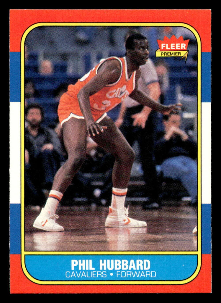 1986-87 Fleer #48 Phil Hubbard Near Mint+ Basketball  ID: 508716