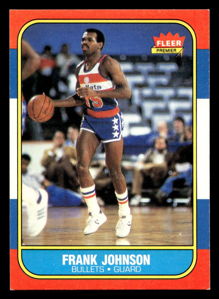 1986-87 Fleer #52 Frank Johnson Ex-Mint RC Rookie Basketball  ID: 508748