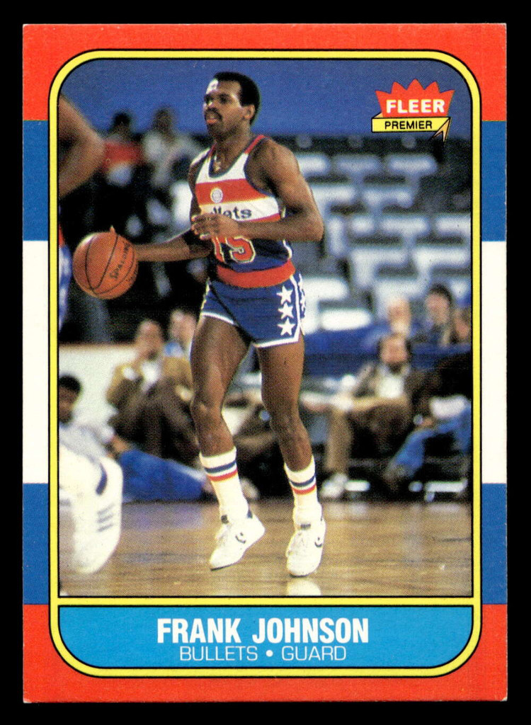 1986-87 Fleer #52 Frank Johnson Ex-Mint RC Rookie Basketball  ID: 508750