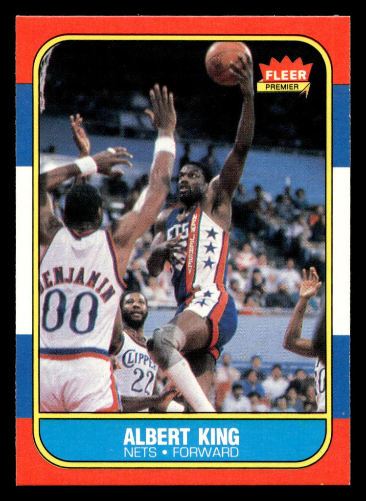 1986-87 Fleer #59 Albert King Near Mint+ Basketball  ID: 508789