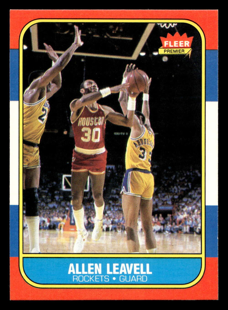 1986-87 Fleer #62 Allen Leavell Near Mint+ Basketball  ID: 508799