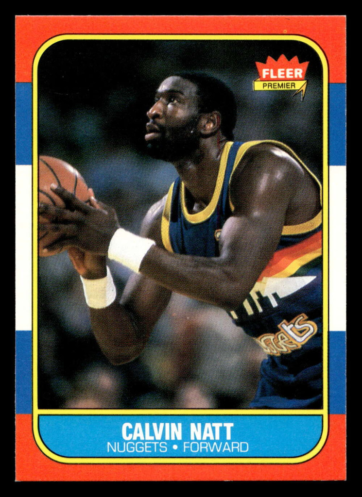 1986-87 Fleer #79 Calvin Natt Near Mint+ Basketball  ID: 508862