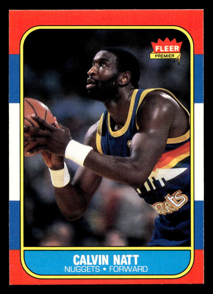 1986-87 Fleer #79 Calvin Natt Near Mint Basketball  ID: 508864