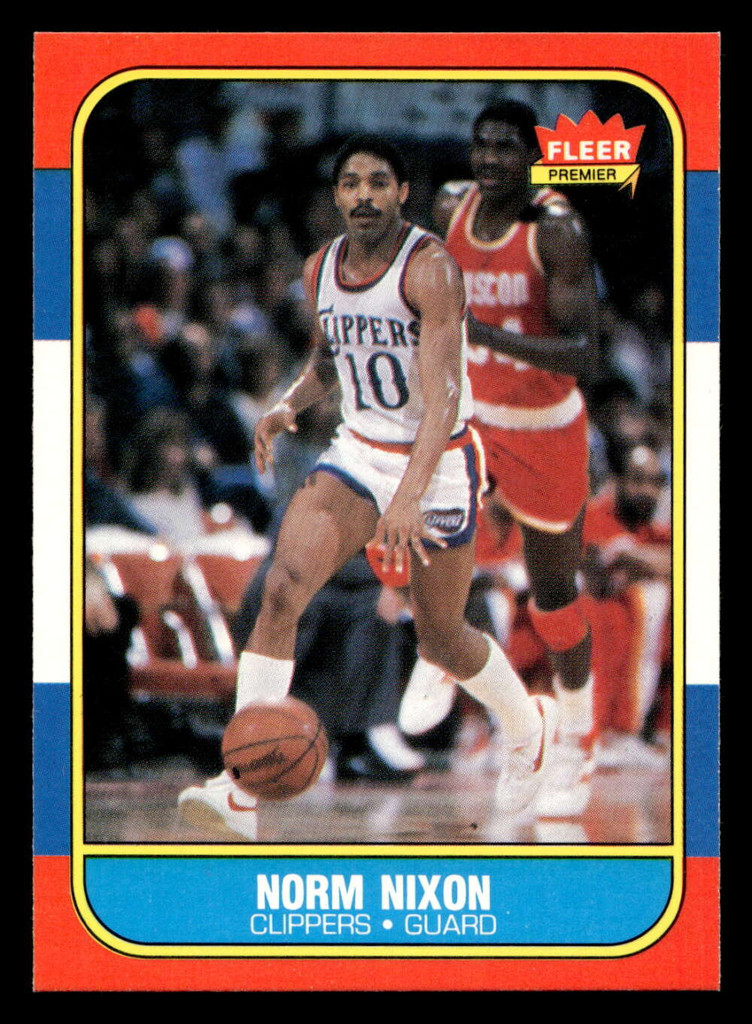 1986-87 Fleer #80 Norm Nixon NM-Mint Basketball 