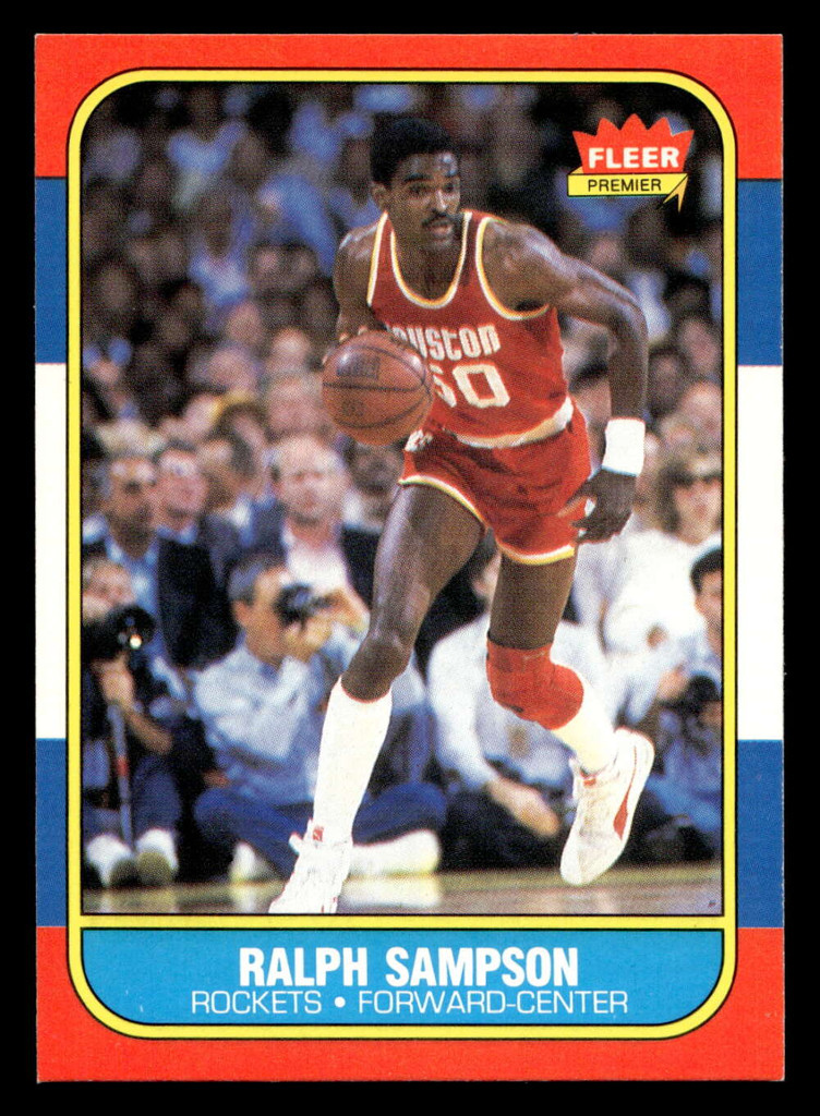 1986-87 Fleer #97 Ralph Sampson Near Mint+ RC Rookie Basketball 
