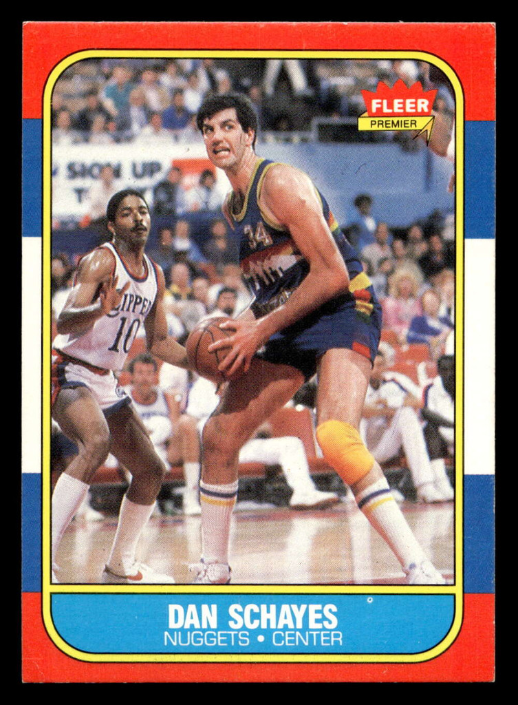1986-87 Fleer #98 Danny Schayes Near Mint RC Rookie Basketball  ID: 508955
