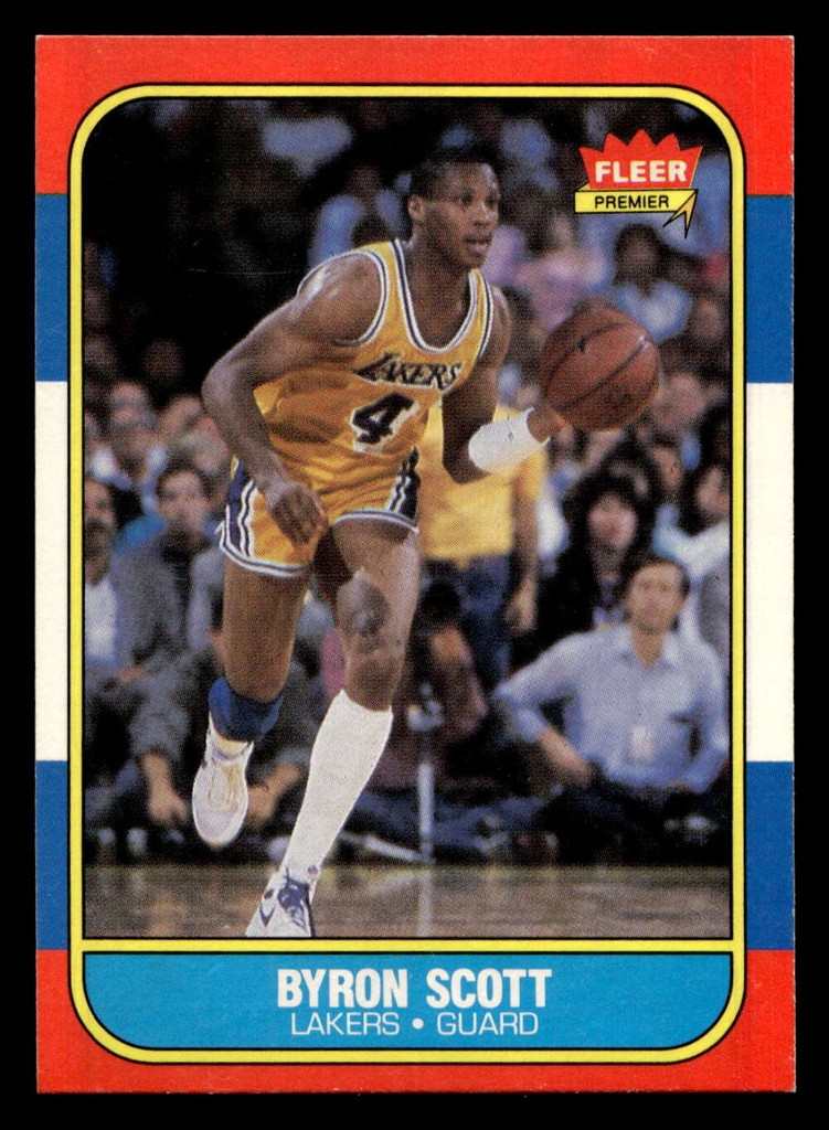 1986-87 Fleer #99 Byron Scott Near Mint RC Rookie Basketball  ID: 508961