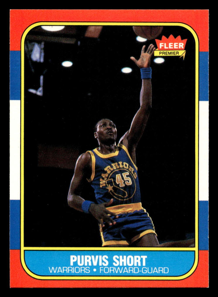 1986-87 Fleer #100 Purvis Short Near Mint+ Basketball 