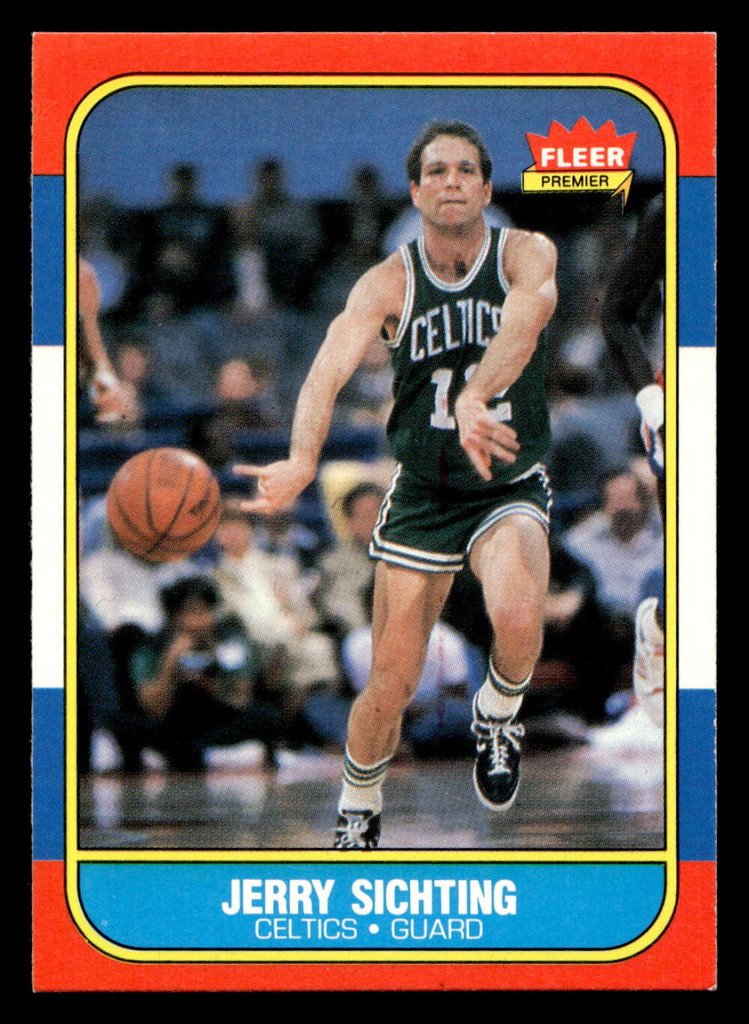 1986-87 Fleer #101 Jerry Sichting Ex-Mint Basketball  ID: 508975