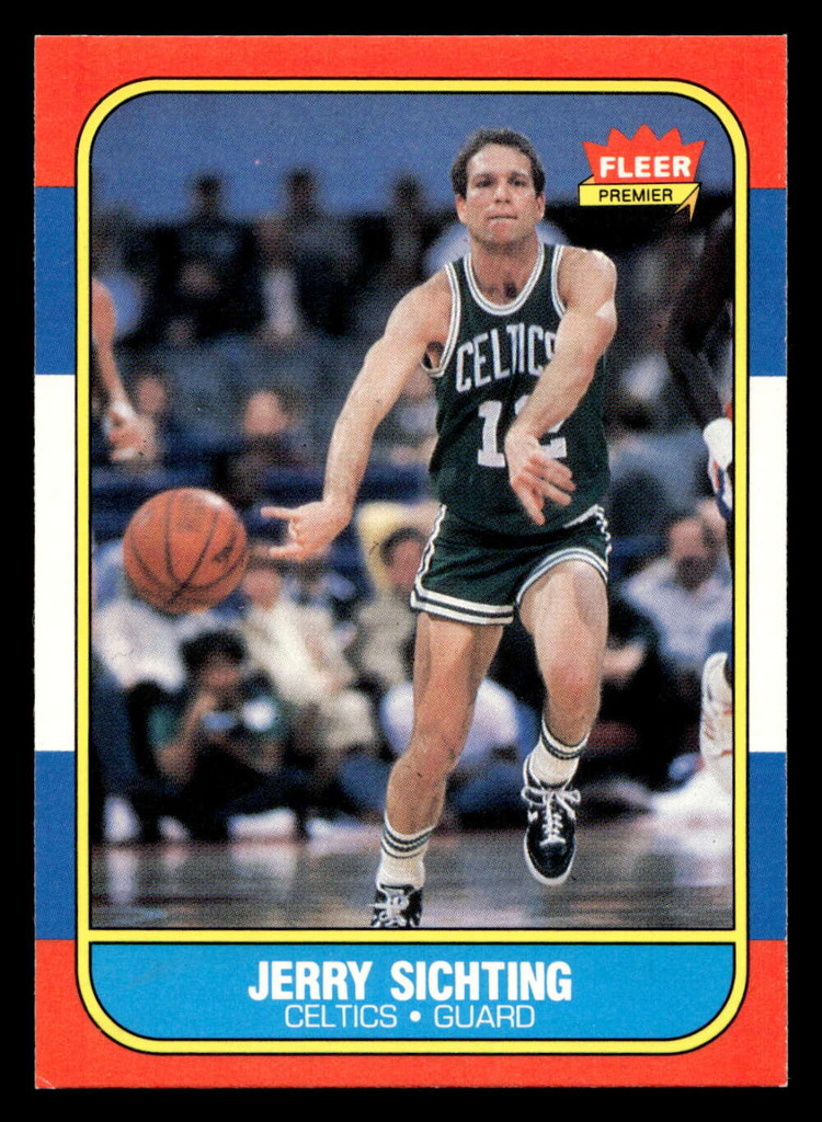 1986-87 Fleer #101 Jerry Sichting Ex-Mint Basketball  ID: 508976